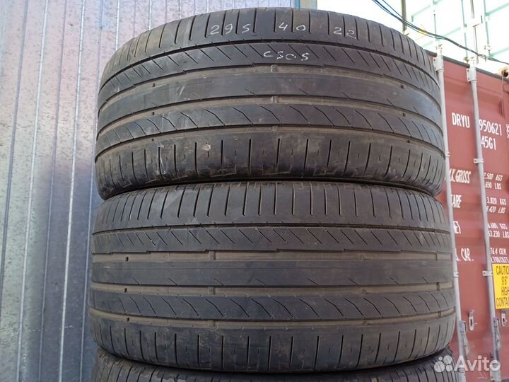 Continental ContiSportContact 5 295/40 R22