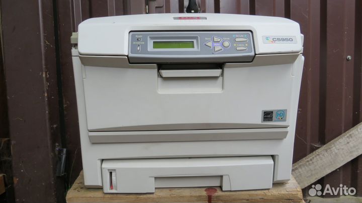 Цветной принтер Oki C5950 рабочий