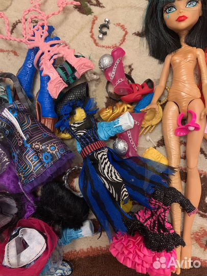 Лот кукол Монстер Хай и акссесуары