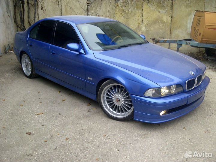 Накладка на передний бампер alpina BMW E39 рестайл