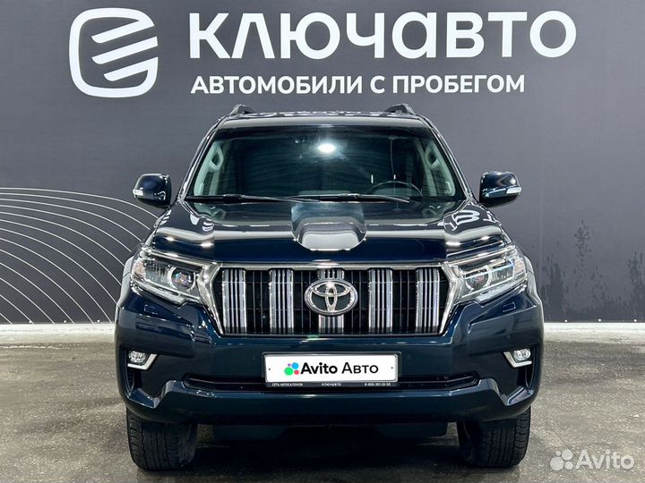 Toyota Land Cruiser Prado 2.8 AT, 2018, 80 000 км