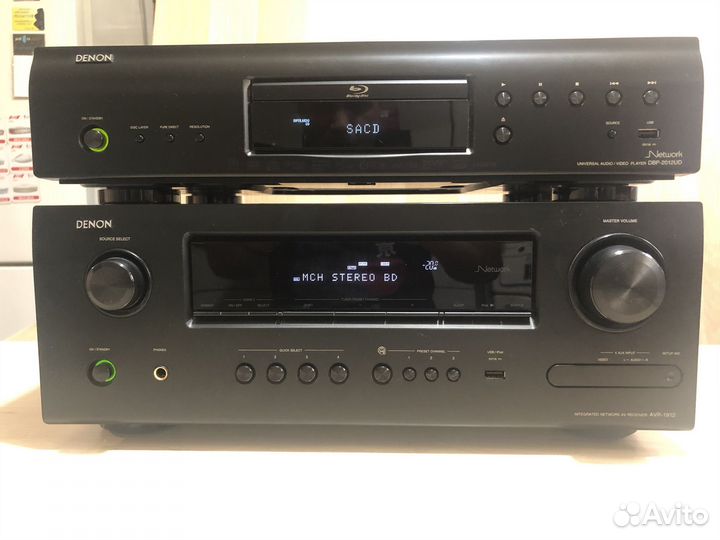 Denon DBP-2012UD + Denon AVR-1912 Hi-Fi комплект