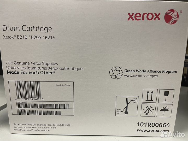 Фотобарабан Xerox 101r00664 черный оригинальный