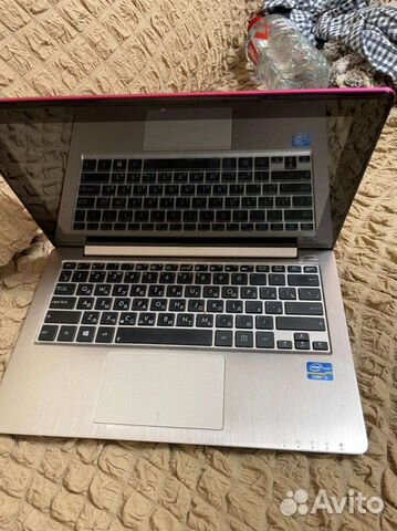 Розовый ноутбук, Ультрабук asus S200, Core i3 3217