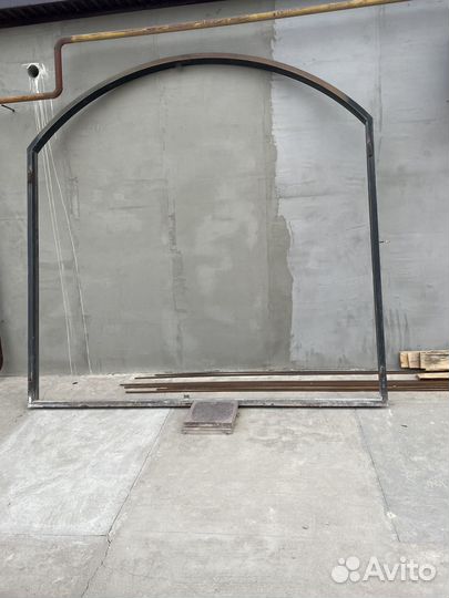 Ворота распашные бу