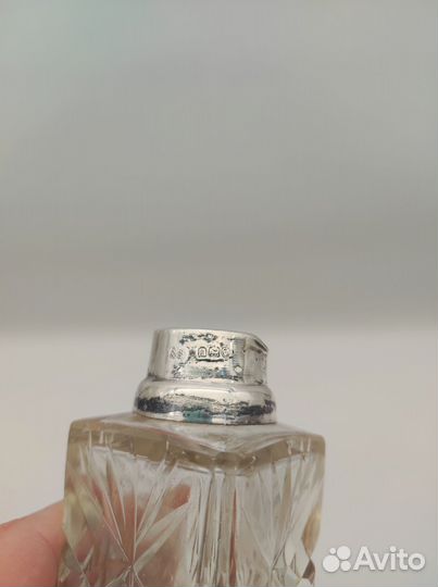 Флакон для духов, хрусталь, Туалетная баночка нач