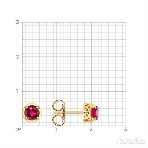 Серьги sokolov из золота, 4020773
