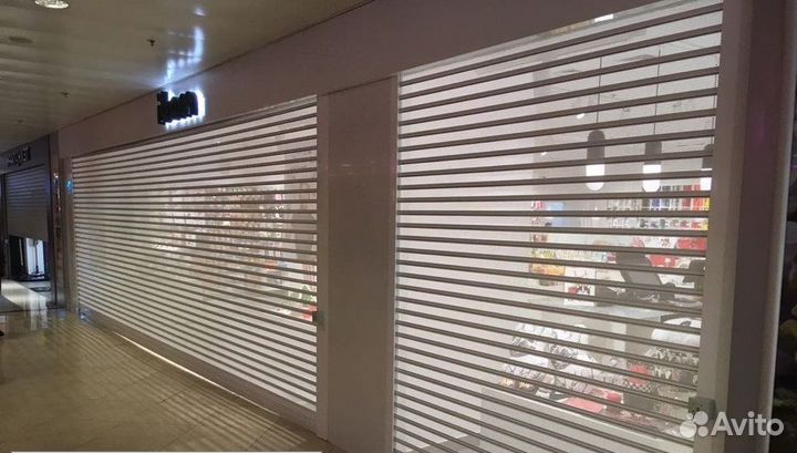 Рольставни для торговых центров под ключ