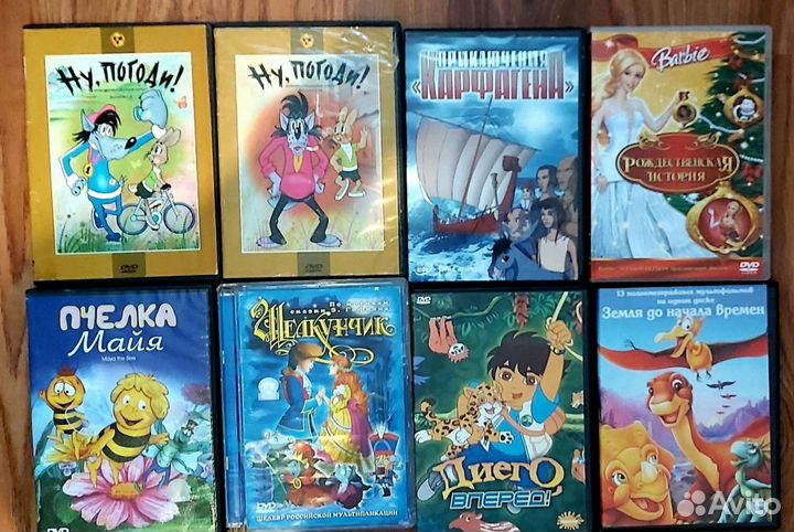 Детские мультфильмы DVD