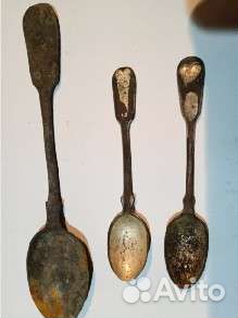 Ложки старинные 19век