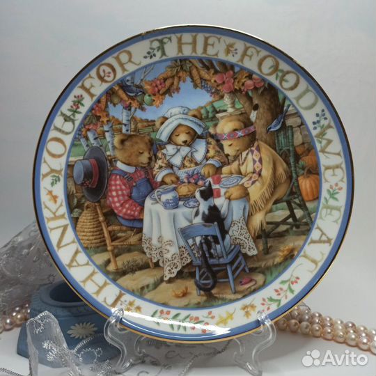 Teddy Bear декоративные тарелки Royal Doulton