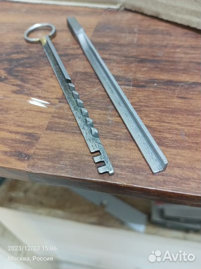 Изготовление ригельных ключей любой сложности