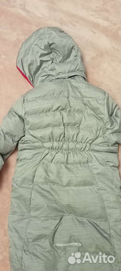 Пуховик для девочки 128