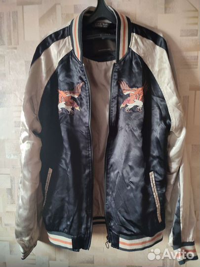 Бомбер мужской zara