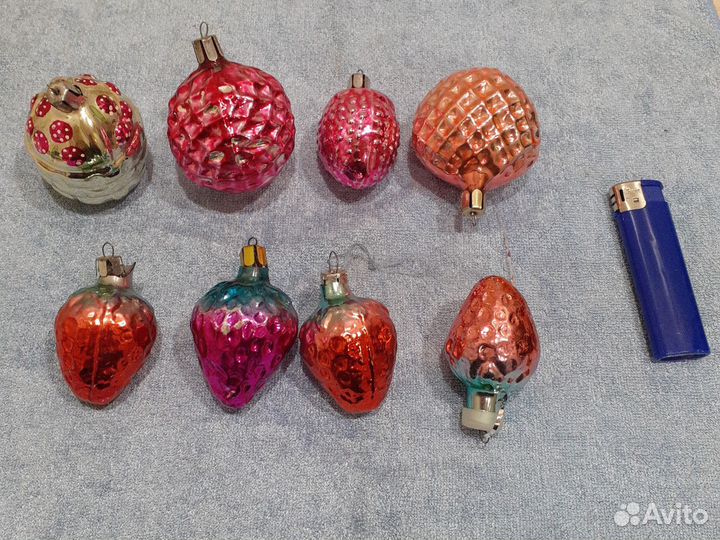 Елочные игрушки СССР. Набор 5
