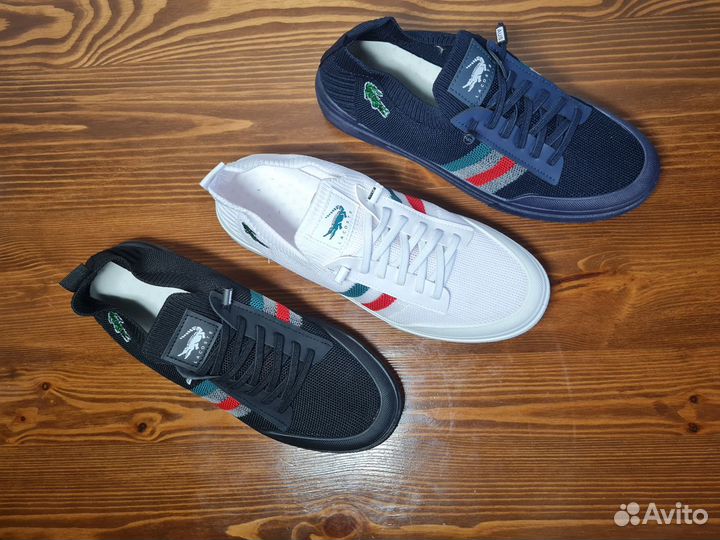 Новые мужские кеды Lacoste 40-45