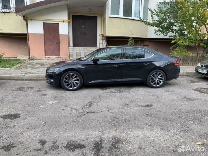 Skoda superb 3 3V пружины Eibach занижение