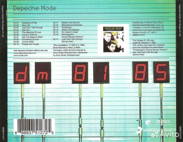 Depeche Mode - The Singles 81-85 (CD)