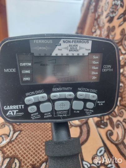 Металлоискатель garrett AT pro