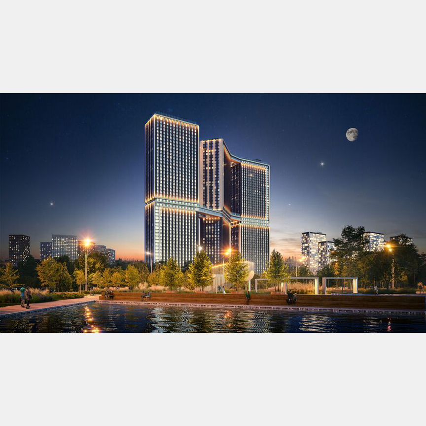 Квартира-студия, 22,7 м², 14/50 эт.