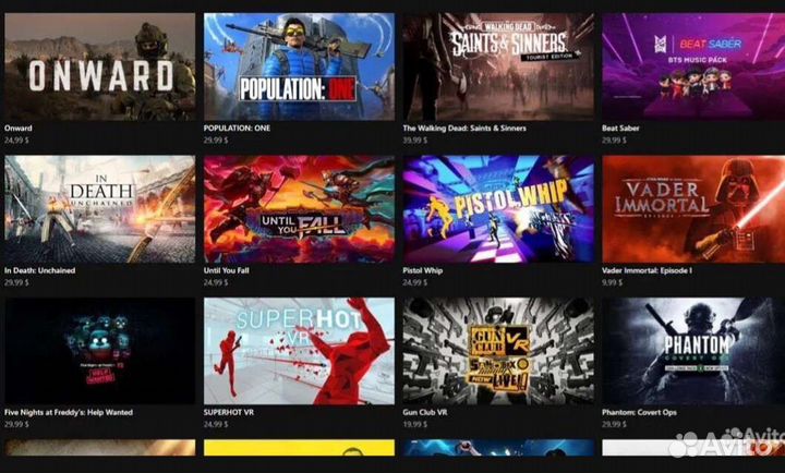 Игры для oculus quest 2