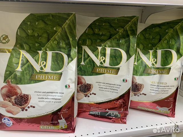 Корм для кошек Фармина курица с гранатом 5 кг