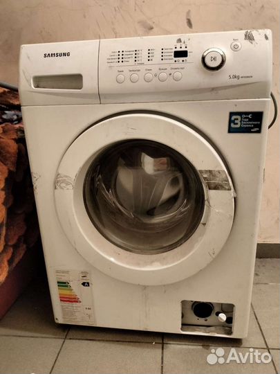 Стиральная машина на запчасти Samsung wf0508nzf