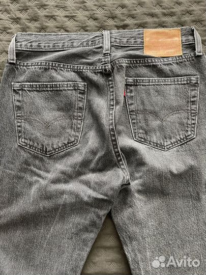 Джинсы levis 501 черные