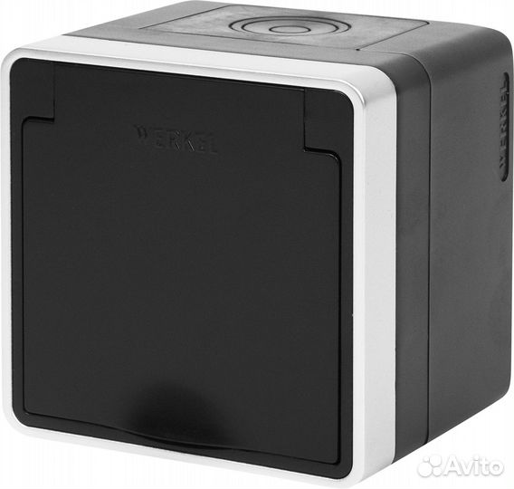 Розетка накладная влагозащищённая Gallant с заземл