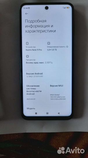 Xiaomi redmi Note 9 pro