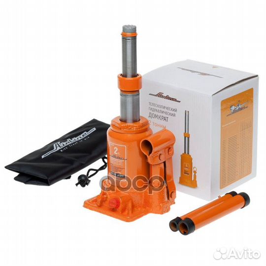 Домкрат телескопич. 2т в сумке (MIN - 161 мм, M