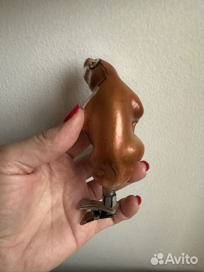 Ёлочная игрушка СССР Синьор Крот