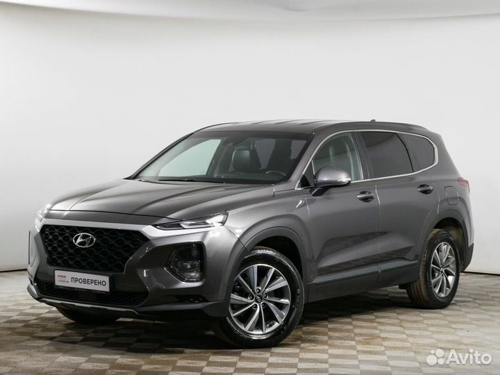 Hyundai Santa Fe 2.0 AT, 2019, 32 600 км