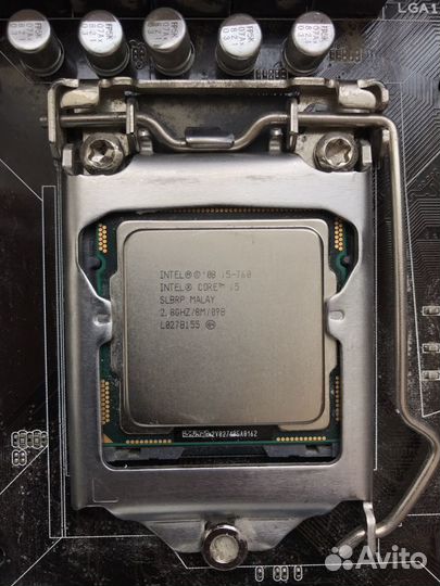 Системный блок i5 760, 8gb ram, 550ti