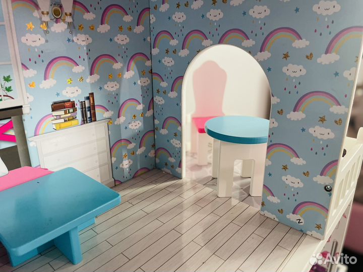 Домик кукольный деревянный ELC