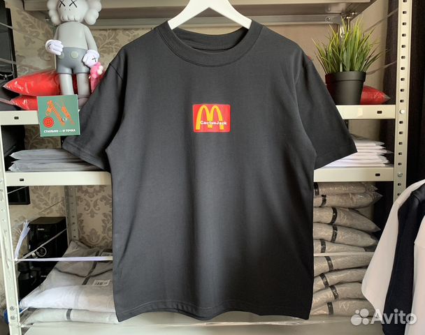 Футболка Travis Scott McDonalds купить в Москве | Личные вещи | Авито