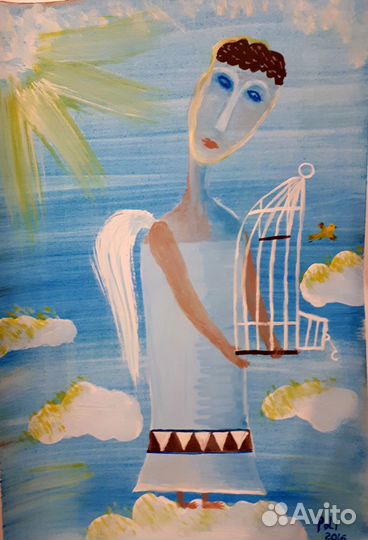 Картина Чайник А4,Ангел А3 и мн др