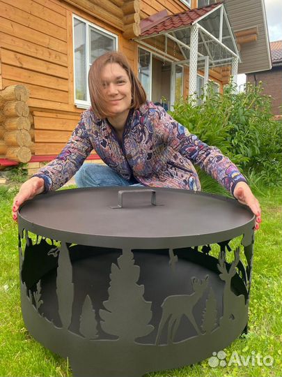 Костровая чаша круглая с доставкой