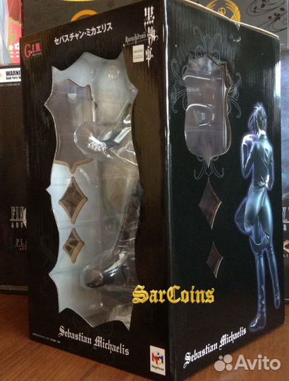 Темный дворецкий Себастиан аниме фигурка MegaHouse