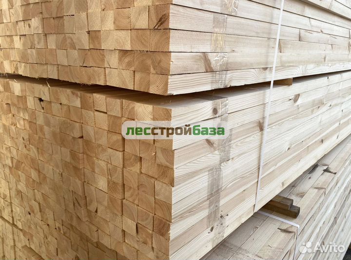 Брусок сухой строганный