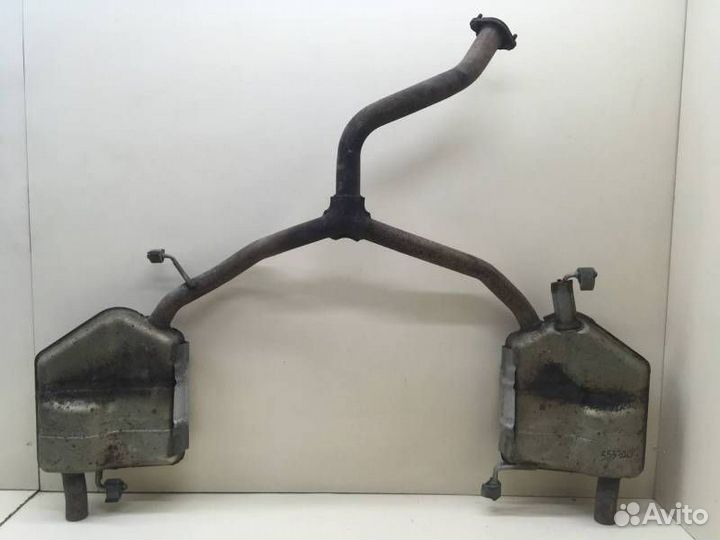 Б/У Б/У Задняя часть глушителя