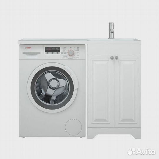 Тумба Леон 50 с умывальником Мадлен 110 левый с кр