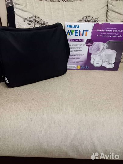 Молокоотсос avent электрический двойной