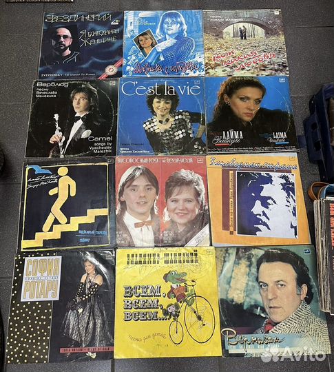 Виниловые пластинки СССР