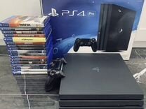 Playstation 4 Pro + 150 игр