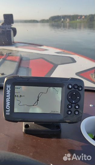Эхолот lowrance hook 2 4x gps
