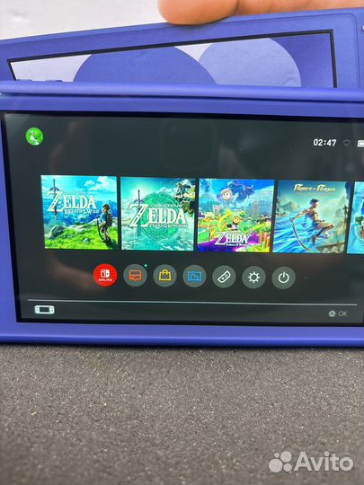 Nintendo switch lite чип 128gb + 15 игр