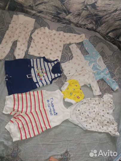 Одежда пакетом для малыша