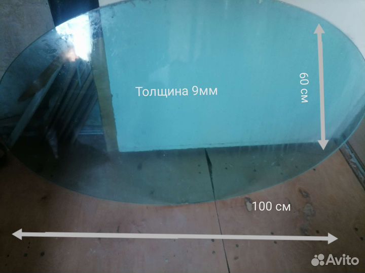 Стекло круглое для стола