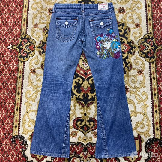 Клеш Джинсы True Religion Miss Groovy Винтаж